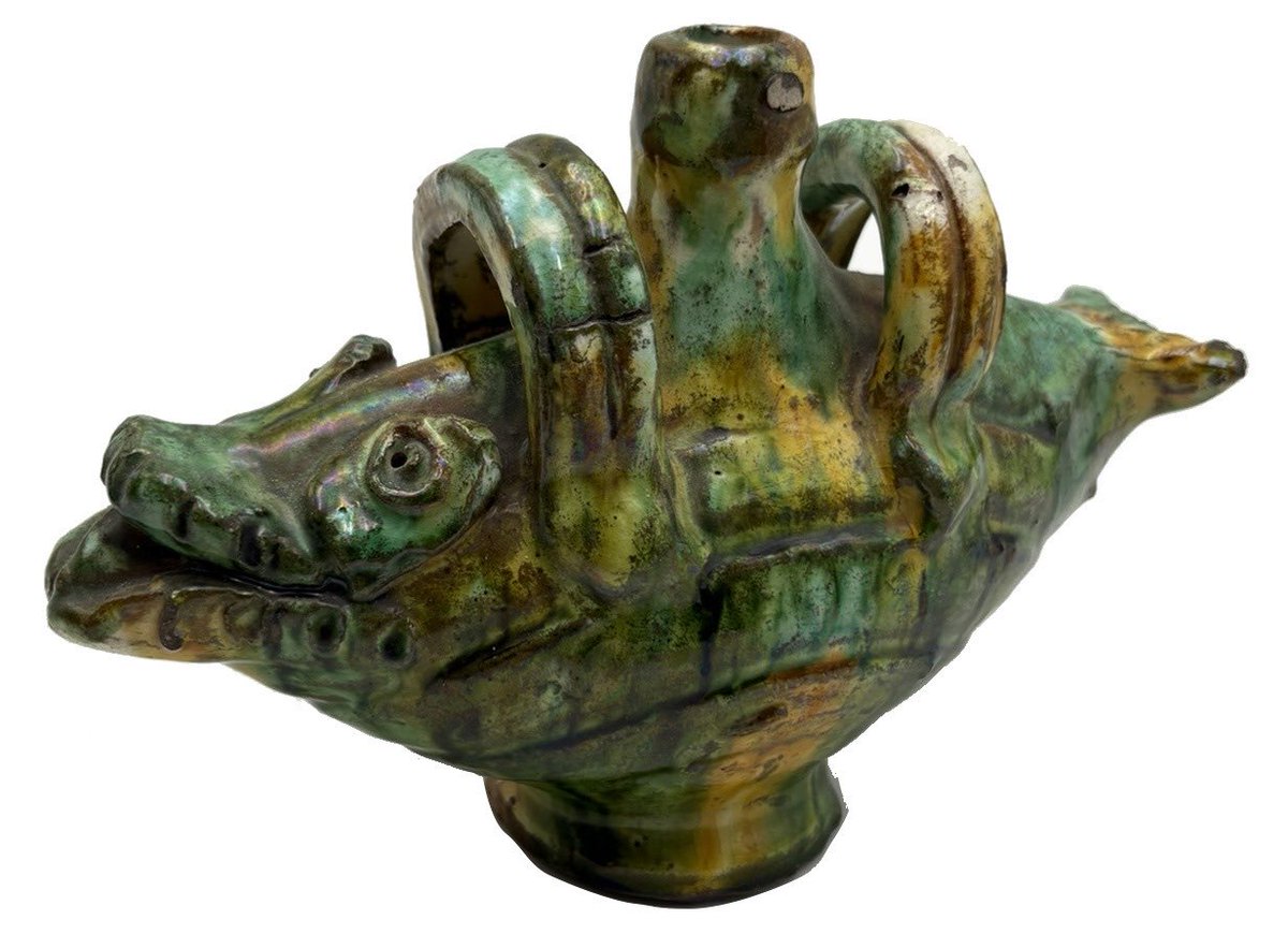 burakfilateli's tweet image. Lot No 161
Çanakkale Seramik, Balık Figürü
Yükseklik: 12 cm

Karma Eserler Müzayedemiz Pazar Günü saat 17.00’de! 
onlineburak.com

#çanakkaleseramik #balık #antiqueobjects #objects #fish #ceramics