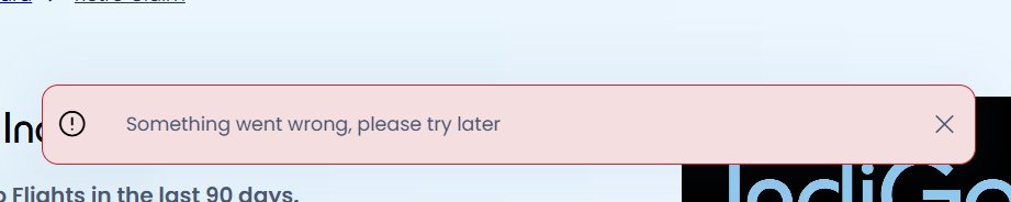 #Indigo #BlueChips - has the most non-working and unfriendly interface! 

Every attempt for claiming retro points is met with an Error. The damn design for this supposedly  super friendly feature is also retro (basically make life difficult for anyone wanting to earn or claim)