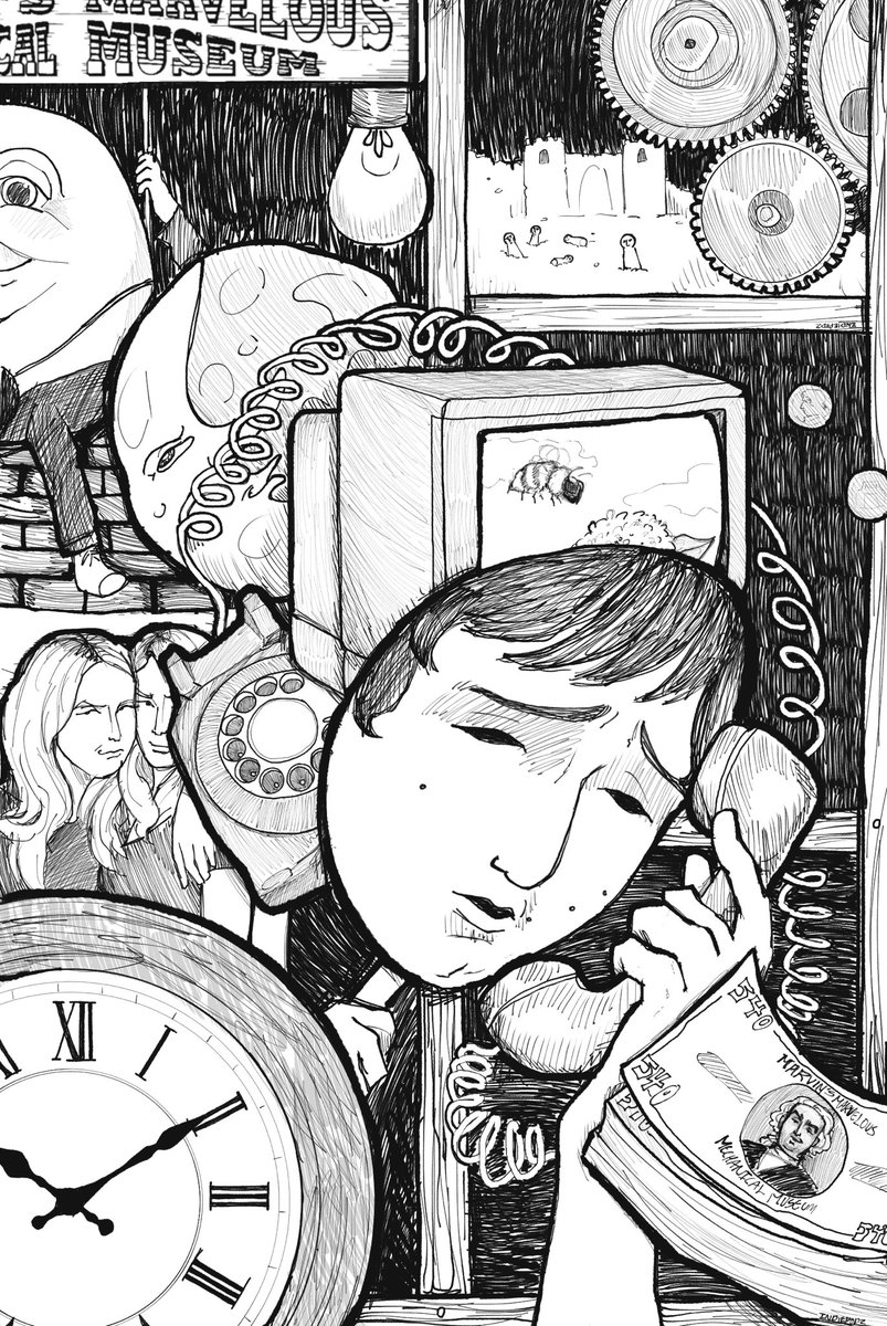 indiepodz's tweet image. #Tallytober25 Day 1: Marvin’s Marvelous Mechanical Museum