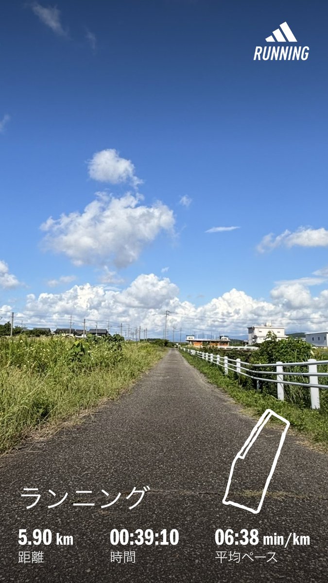 Naopirooon's tweet photo. 10月Run Start!!
心地よい気温、心地よい風
最高です✨
汗流してスッキリ💦
まさに、GOOD DAY！

#running #ランニング
#workout #ワークアウト
#asics #アシックス
#underarmour #アンダーアーマー https://t.co/iYFFplyWUS
