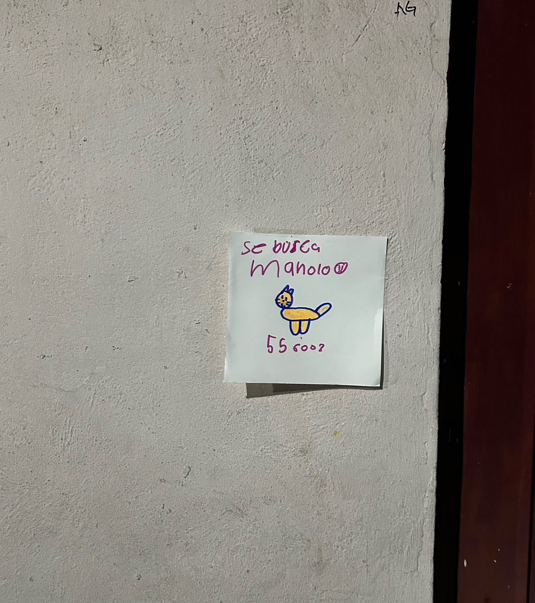 becilse's tweet photo. Paseando a mi perrita me encontré con estos cartelitos…
¿Pero cómo buscamos a Manolo? 😭😭😭 https://t.co/YFrOALzOqo
