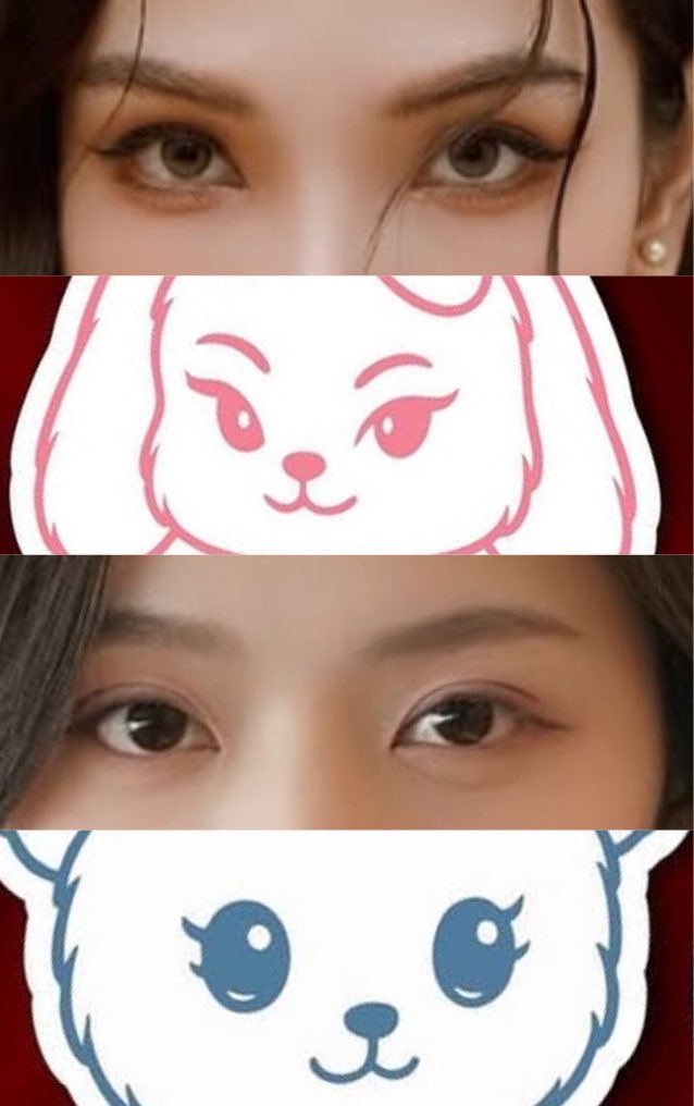 yulyulkieee's tweet image. I really find this hand fan cute because it really reflects their eyes. Lookmhee has those sparkling eyes, and Sonya has the fierce one

#LMSY #ลูกหมีซอนญ่า
#HarmonySecret