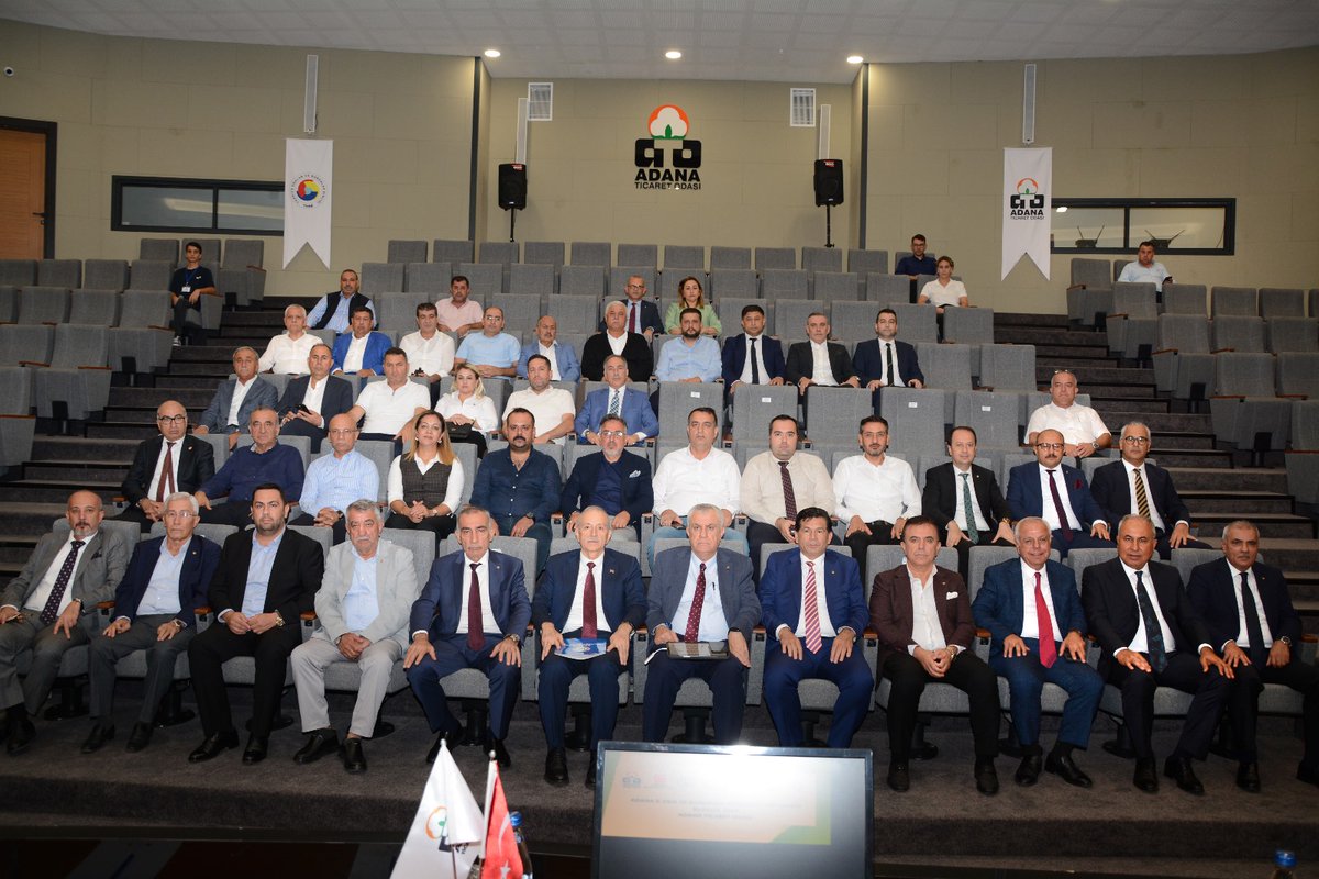 "Adana İl Oda ve Borsaları Müşterek İstişare Toplantısı", Adana T. O. ev sahipliğinde gerçekleştirildi.

Adana’da faaliyet gösteren Oda ve Borsaların Başkanları ile Yön. Kur. Üyelerinin katılımıyla yapılan toplantıda bölgesel kalkınma hedefleri, iş birliği imkanları ele alındı.