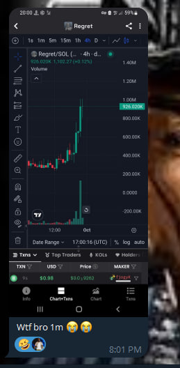 Tinsu memecoin call and yapping tweet media