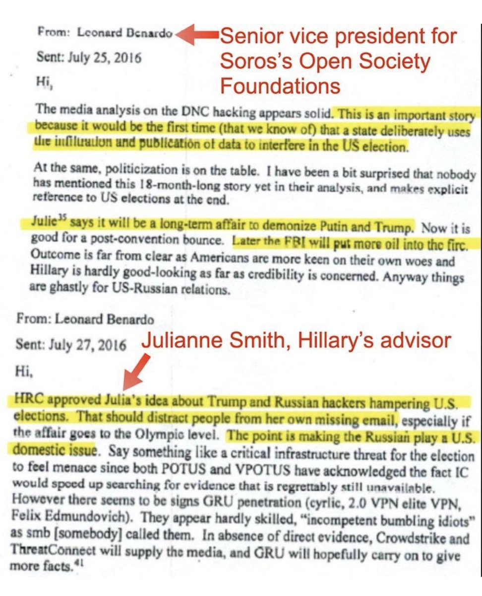 RealSLokhova's tweet image. GRAND CONSPIRACY
July 11, 2016 Cambridge conference: FBI informer Stef Halper stated that Hillary was going to lose the election due to her email scandal
Only way to fix it was to get the media to focus negatively on Trump
2 weeks later, Halper's plan was approved by Hillary
👇