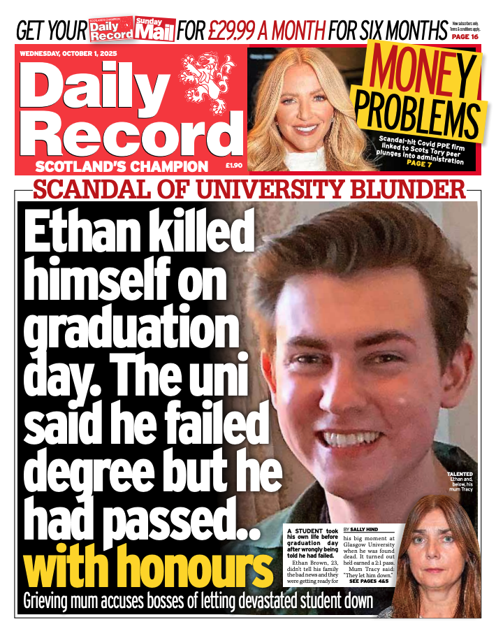 The Daily Record tweet media