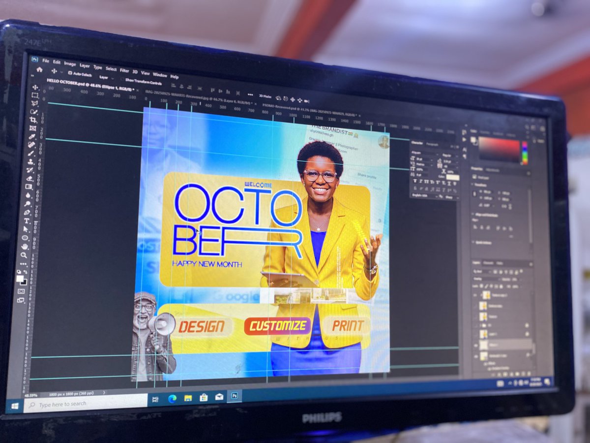 shycreatives_gh's tweet photo. ✨ Happy New Month! ✨

🟠A fresh month means fresh ideas, new beginnings, and bold opportunities to bring your vision to life.

🟡As your trusted graphic designer, I’m here to turn your brand stories into powerful designs that speak louder than words. https://t.co/7hV8NdzcWY