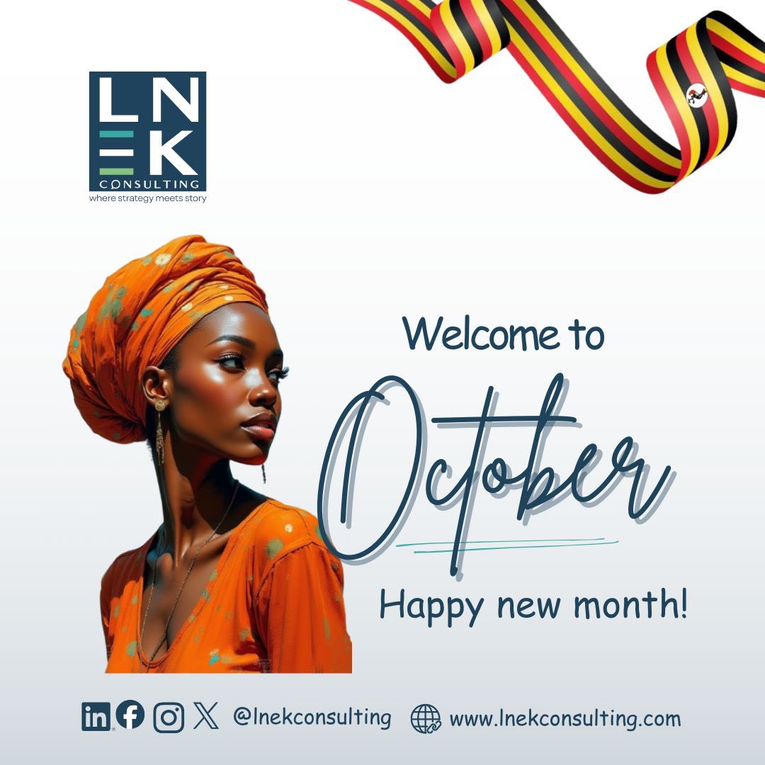 LNEKConsulting's tweet image. Happy New Month!
Let&apos;s make this October amazing together.

#LNEKconsulting #communication #consultancy