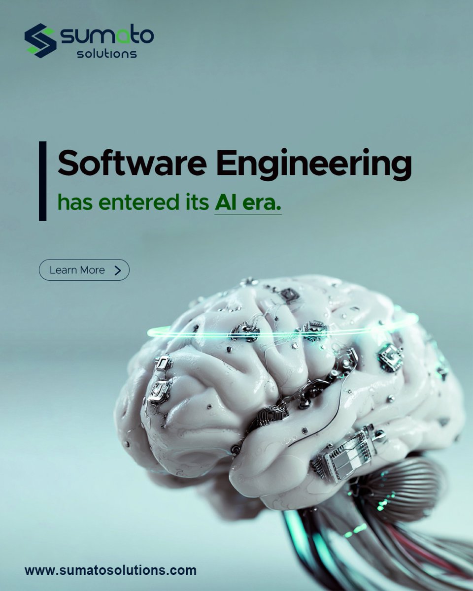 SumatoSolutions's tweet image. AI is transforming software engineering, from code reviews to debugging and beyond. It is not replacing engineers; it is empowering them. Discover AI possibilities with Sumato Solutions.
Learn more: sumatosolutions.com
#AIinSoftwareEngineering #SumatoSolutions #FutureofTech