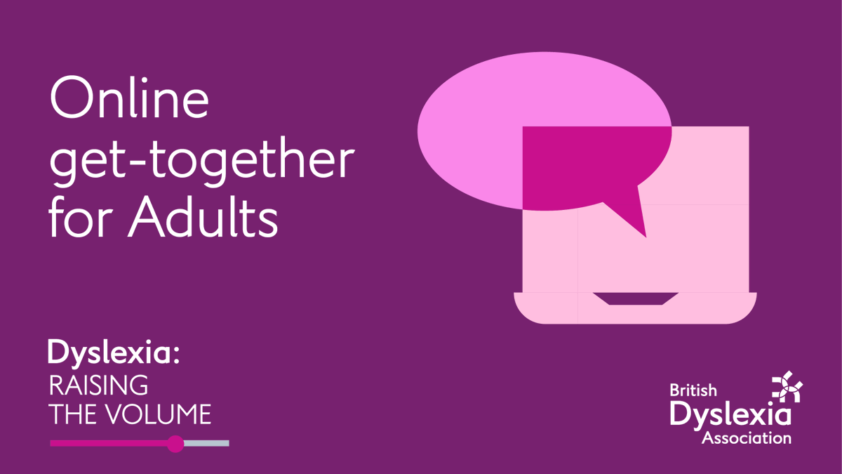 Adults with Dyslexia – Join Us Next Tuesday
As part of Dyslexia Awareness Week, we’re hosting an online get-together for adults – a friendly space to connect, share experiences, and support each other.
Tuesday 7th October | 7:30pm – 8:30pm 
Register FREE: bit.ly/42LXUKi