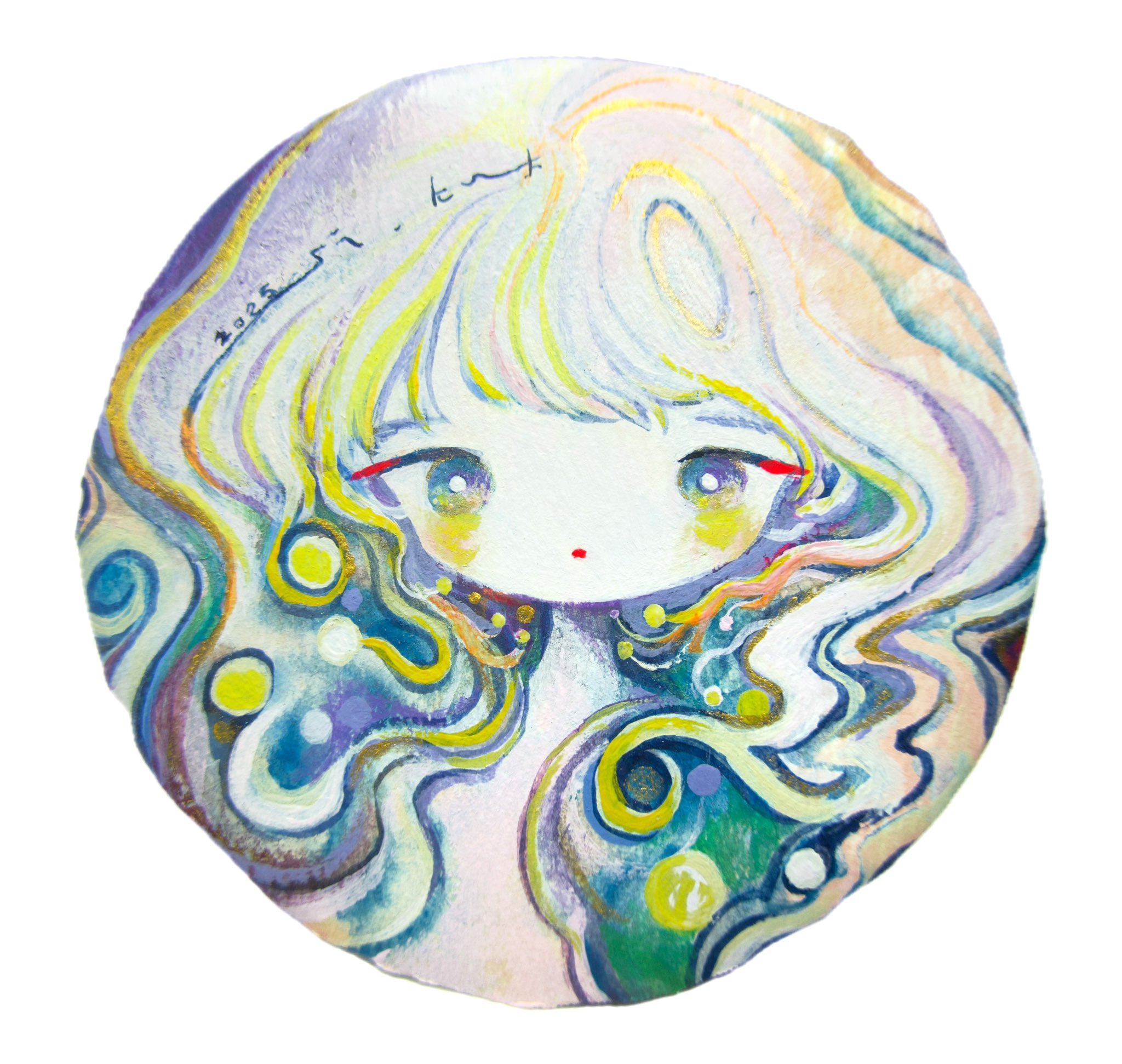 黄菊しーく painting 2020年 si_ku.k “Rain after a long absence” | Yamada Shoten | Tokyo