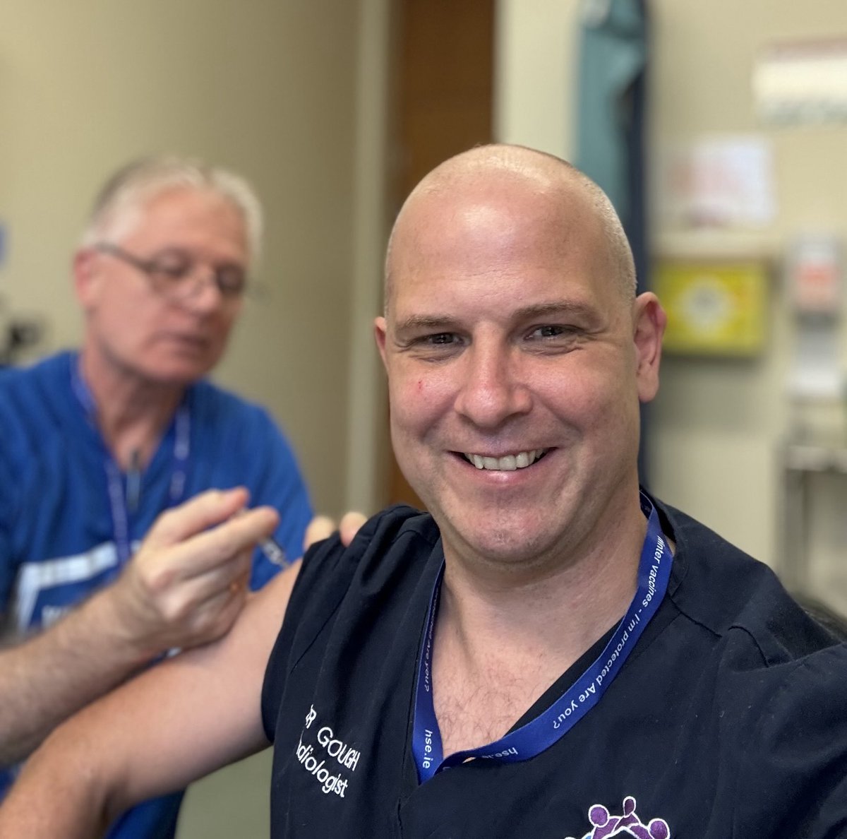 Flu and covid vaccine. Protect our patients and ourselves❤️