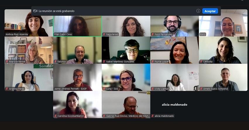 🆕️ Hoy hemos tenido reunión del Grupo Motor de la <a href="/redisir/">Red ISIR</a> . ✨️Profesionales de toda Andalucía, de diferentes sectores, multidisciplinares y con roles diversos en #MigraciónySalud que se complementan y que son el motor de nuestra Red.
🙏 ¡Gracias por hacerlo posible!