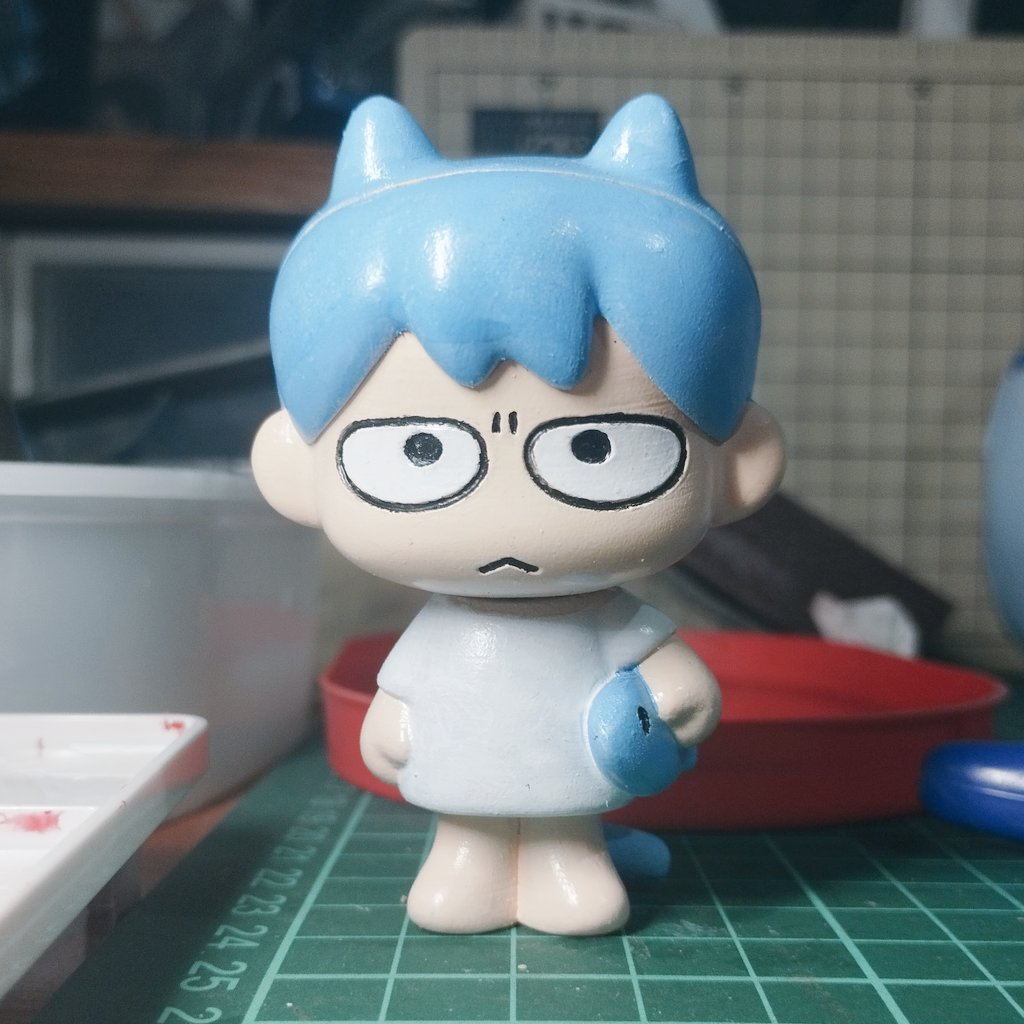 kogororon's tweet photo. my first figure!! https://t.co/UIK4Ul0uoS