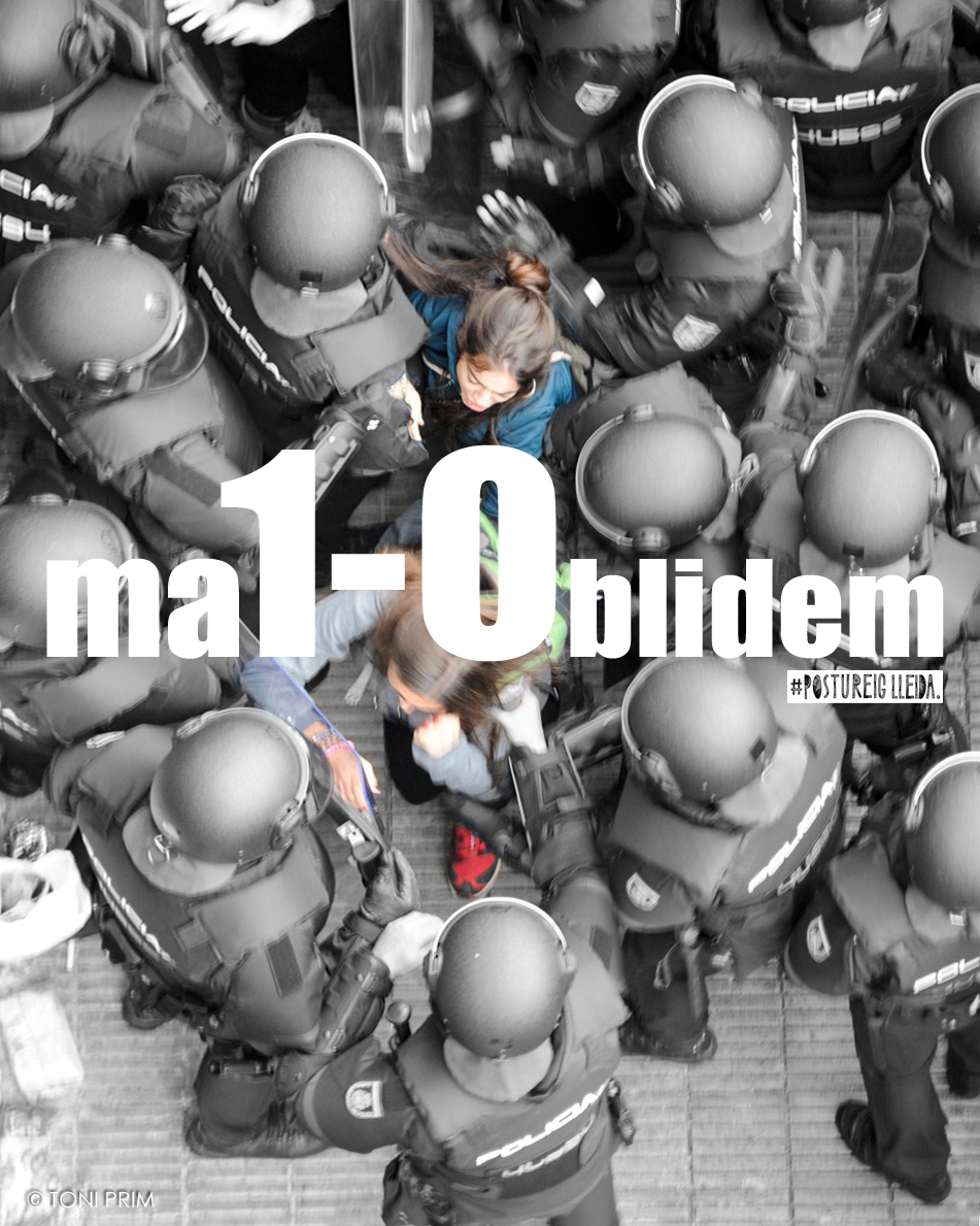 8 anys de la vergonya.
Ma1 Oblidem: autodeterminació.
#1O #1O2017 #Mandat1O
📷 <a href="/TONIPRIMfoto/">TONI PRIM</a>