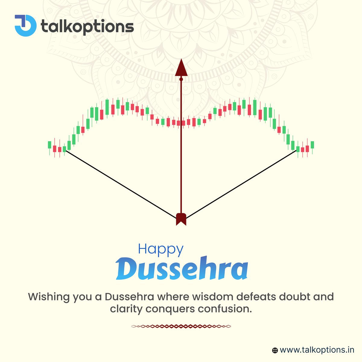 talk_options's tweet image. This Dussehra, Talkoptions wishes you triumph in every challenge! Let’s celebrate the victory of good over evil and success over obstacles.
.
.
#HappyDussehra #Talkoptions #SuccessOverObstacles #CelebratePositivity