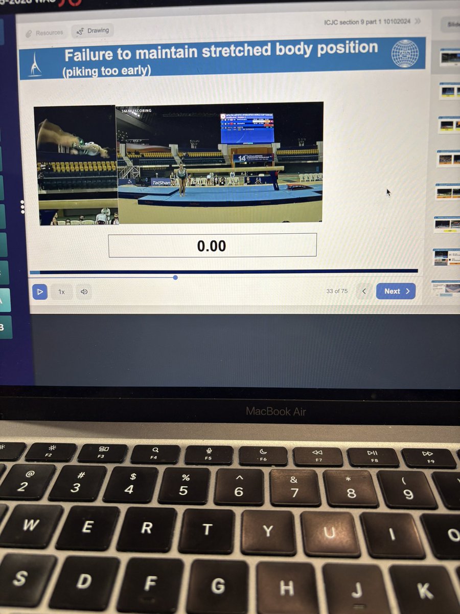 FIG uses my queen Breanna Scott as an example of a perfect layout position on beam yet choose a clip where she falls?? Like the fuck?