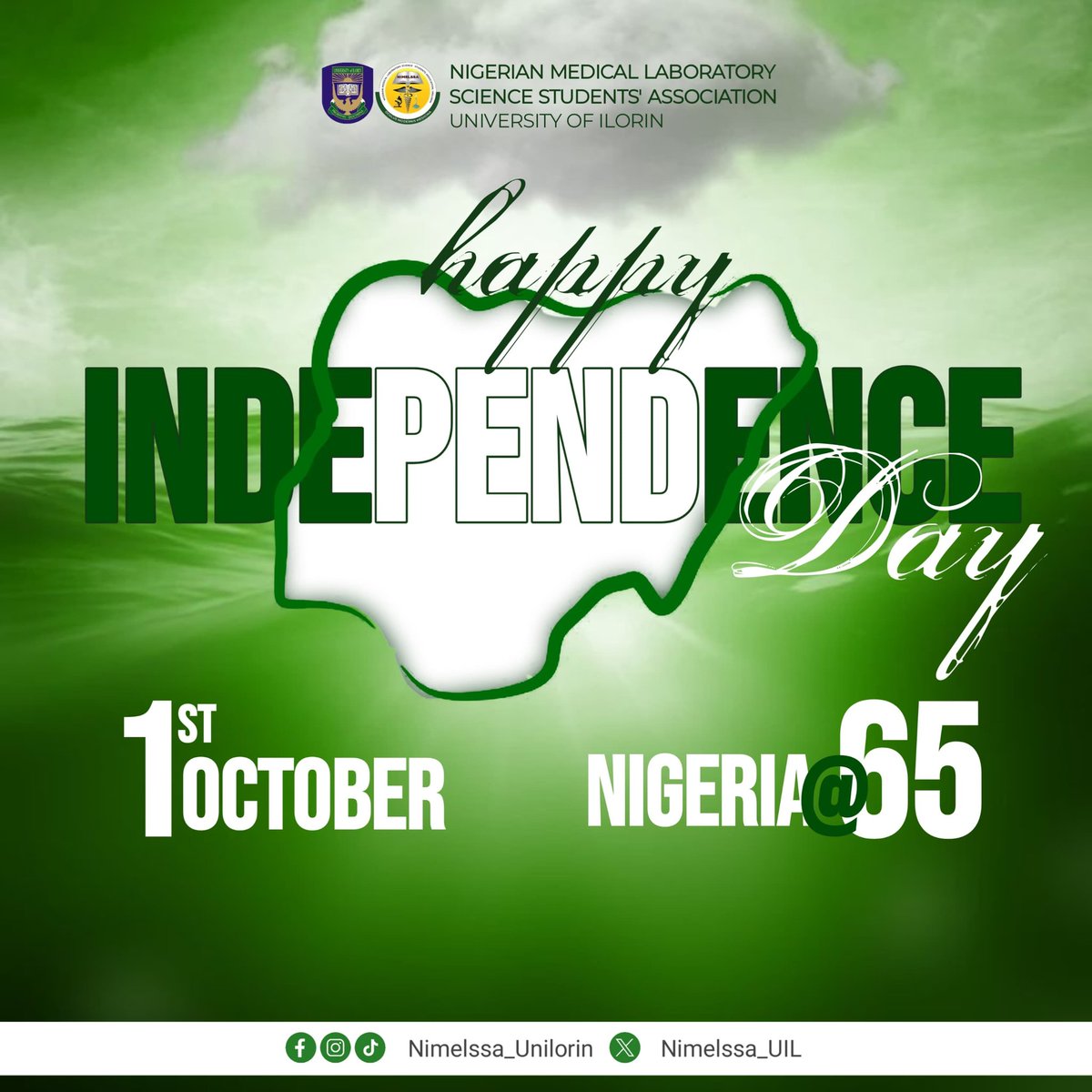 Nimelssa_UIL's tweet image. May this celebration strengthen our resolve to work together for a better tomorrow, and may we always be proud to say: Proudly NIMELSSA, Proudly Nigerian.

💚🤍 Happy Independence Day!
#NIMELSSA #NIGERIA #INDEPENDENCE2025