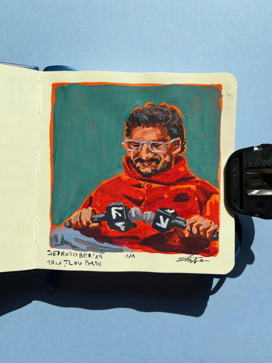 #pedrotober2025 day1: red, TLOU press tour