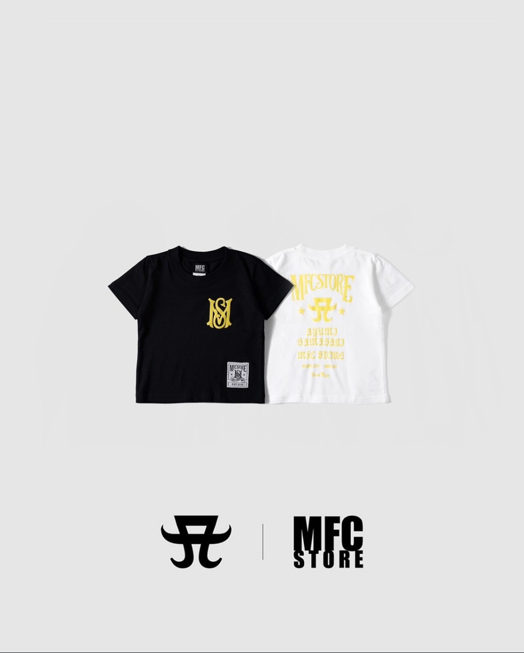 浜崎あゆみ MFC コラボT Lサイズ 特典付】浜崎あゆみ × MFC STORE コラボTシャツ Mサイズ 2色