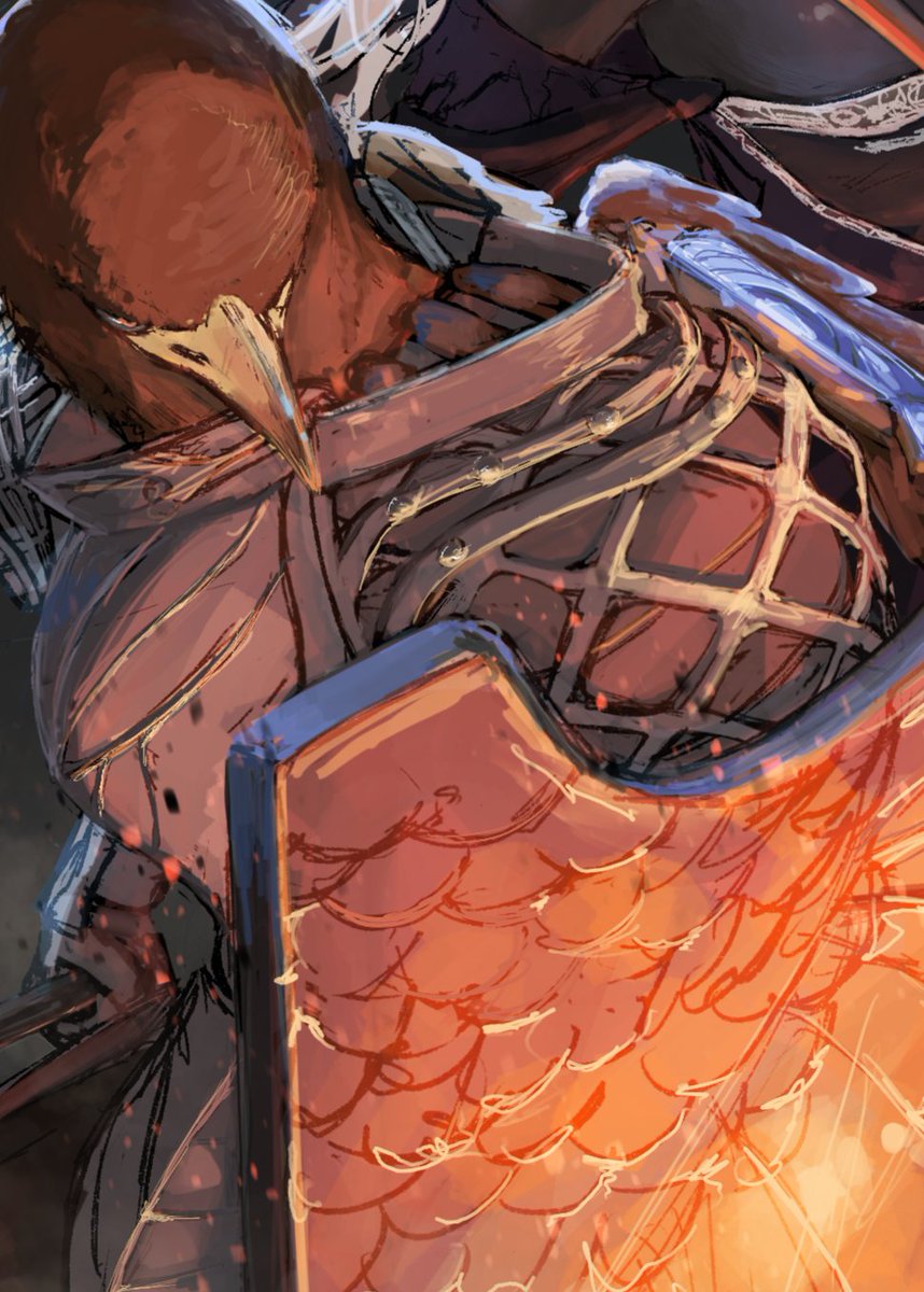 Itisuketto_UM's tweet image. 間違えて募集タグで投稿してしまったので再掲

守護者と隠者
#ナイトレイン