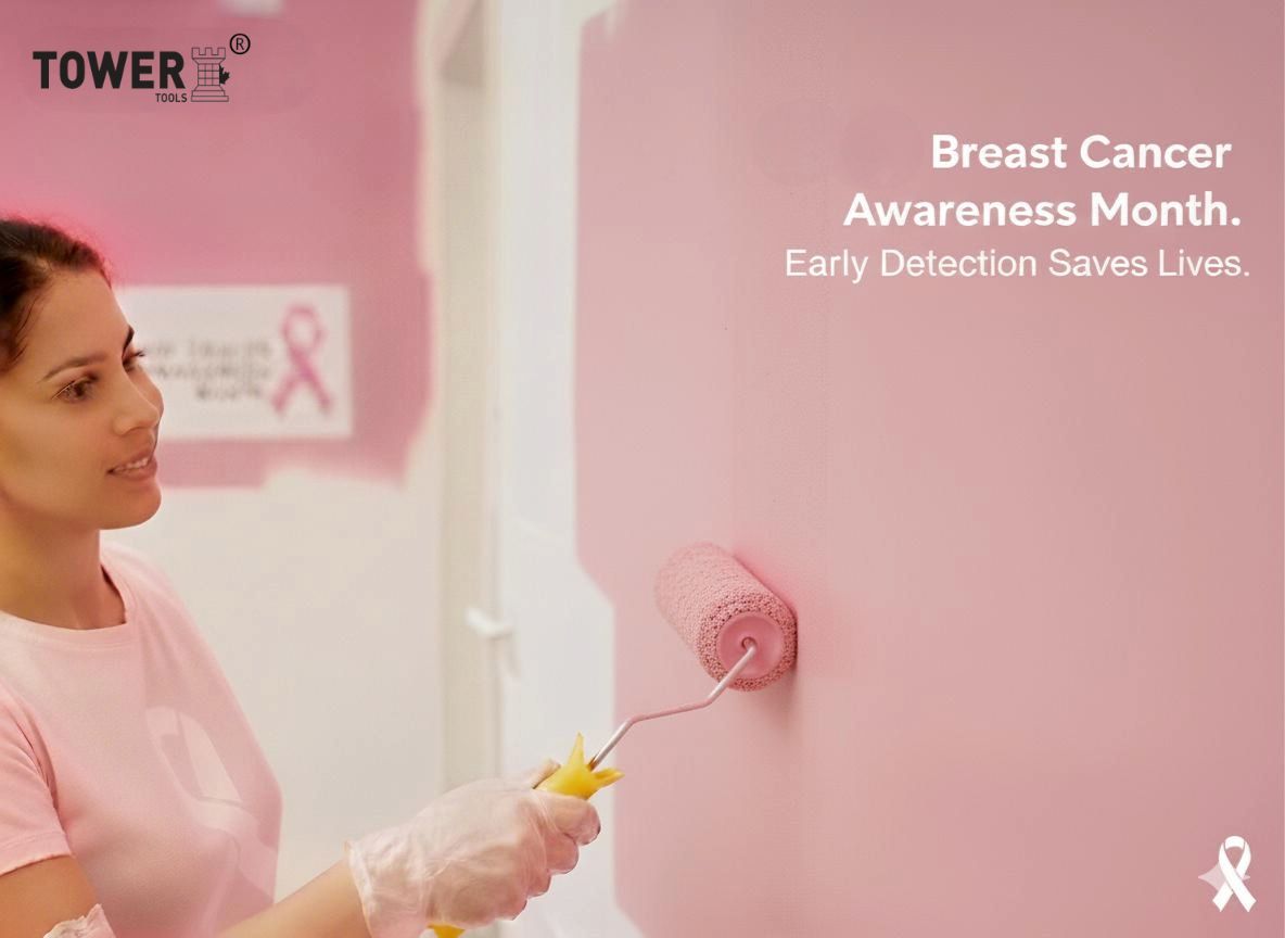 TTools27197's tweet image. This Breast Cancer Awareness Month, we stand in solidarity with all survivors, those battling breast cancer, and those who have lost loved ones. Early detection saves lives.                                                                                     #TowerTools