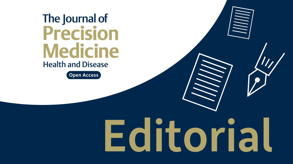Journal of Precision Medicine: Health and Disease tweet media