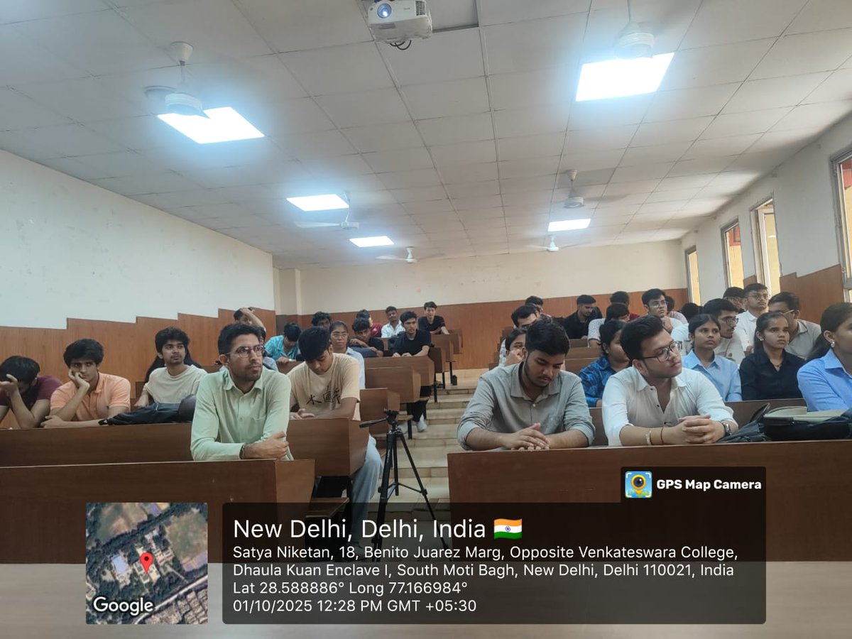 The Commerce Alumni Committee organised an Alumni interaction with Mr. Lakshya Chawla, bcom h batch 2018, currently working with Deloitte.