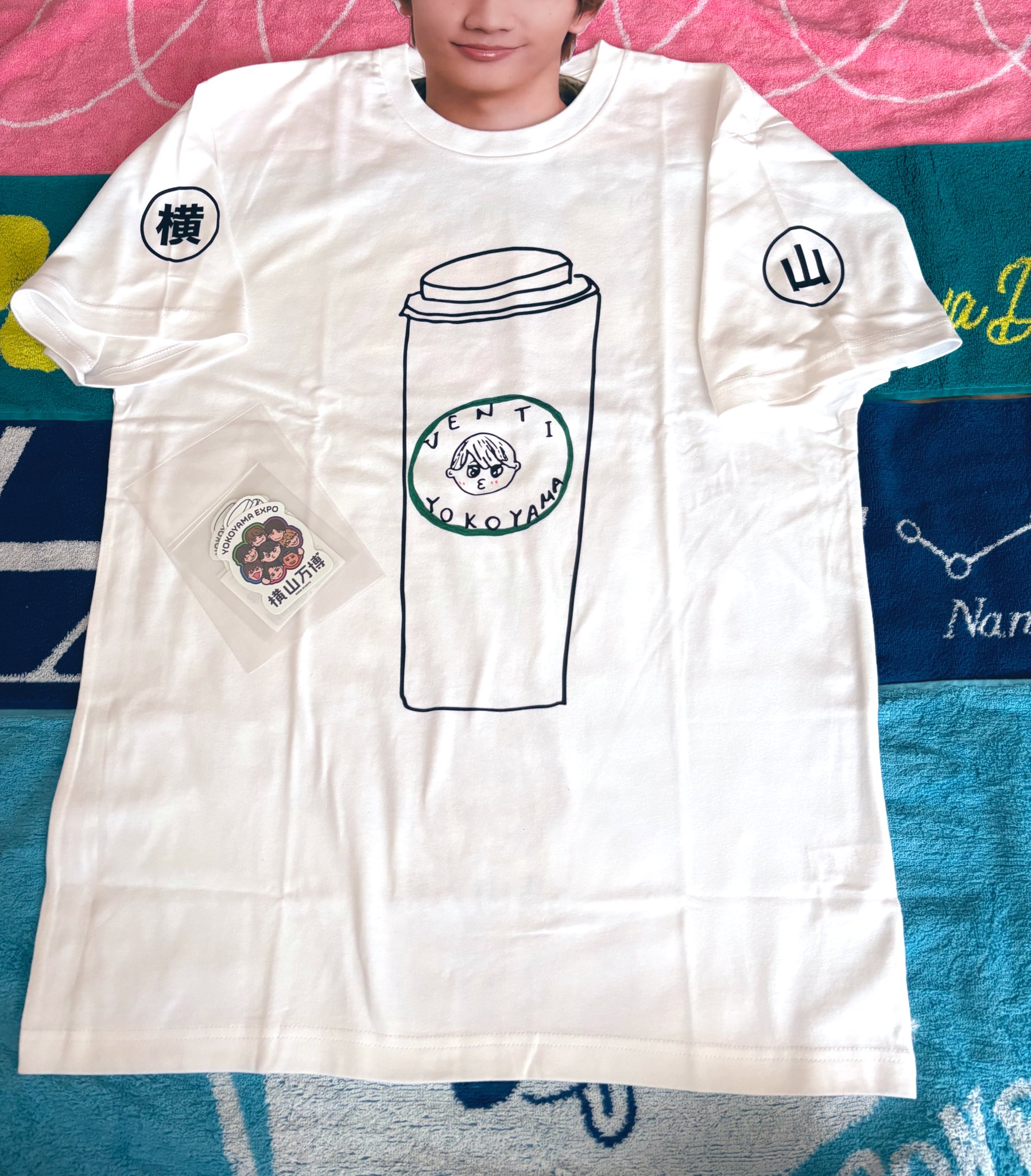 横山会・横山万博「ベンTシャツ」＆「ステッカー」 ベンTシャツ