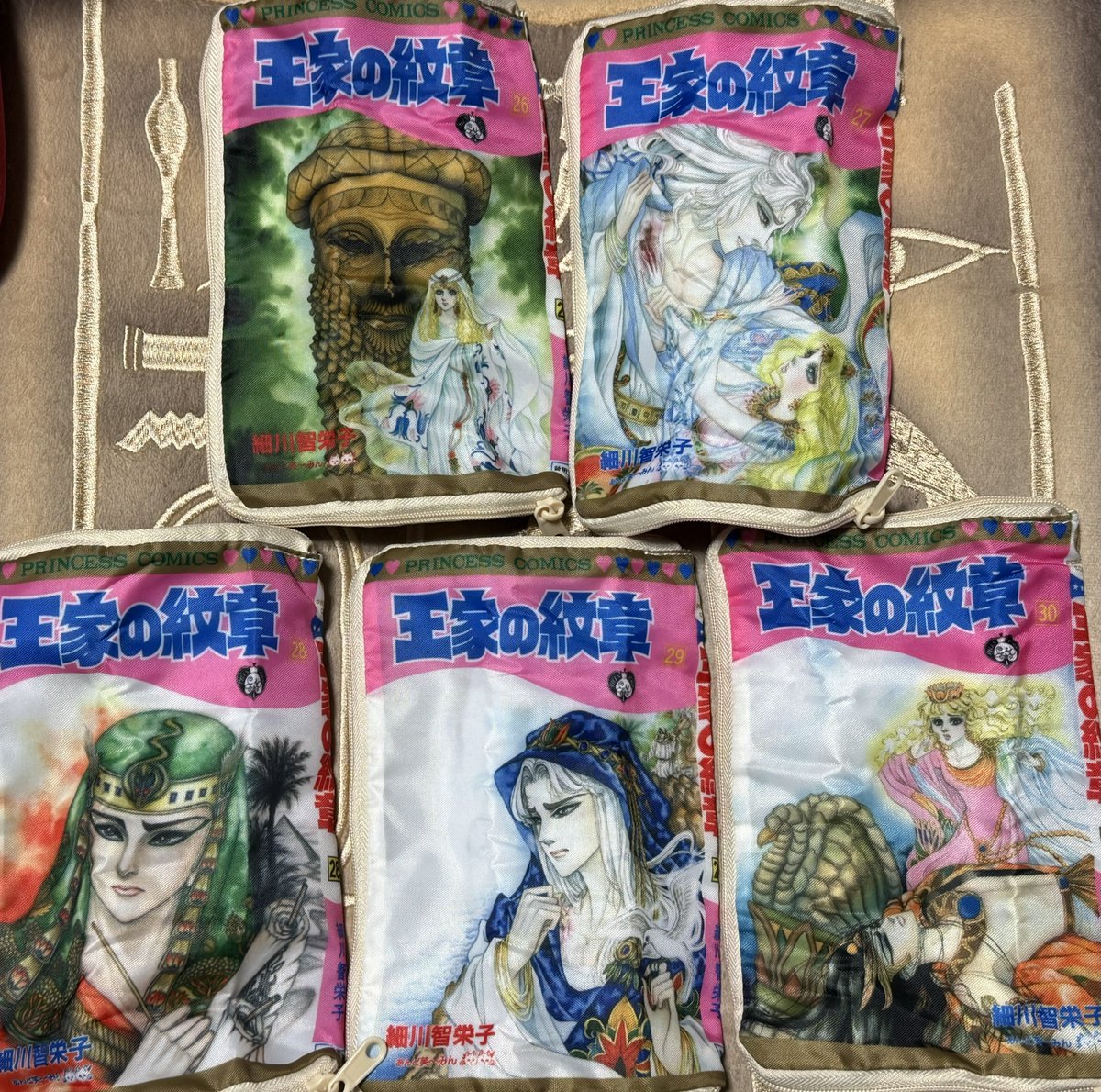王家の紋章 切り抜き ♡王家の紋章 月刊プリンセス カラー 表紙 切り抜き 裏面
