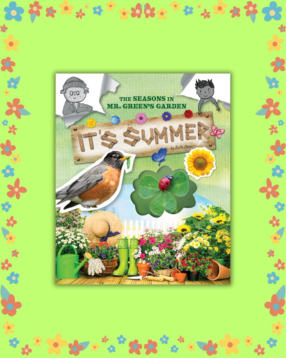 RubyTuesdayBks's tweet image. 🌼🐝 Summer has arrived in Mr Green’s garden! Mo discovers how bees, butterflies &amp;amp; sunshine help plants and animals grow. A joyful mix of nature, neighbours &amp;amp; science—perfect for curious young readers! 🌻🥕🦋

#ChildrensBooks #KeyStage1 #ReadingForKids