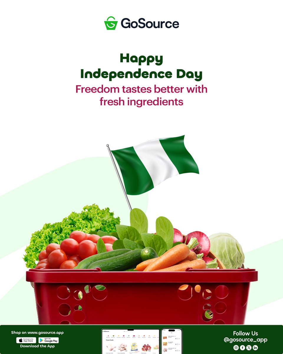 gosource_app's tweet image. True independence for food vendors?
Never worrying about fresh ingredients.
That’s what GoSource is here for. 💚🤍💚