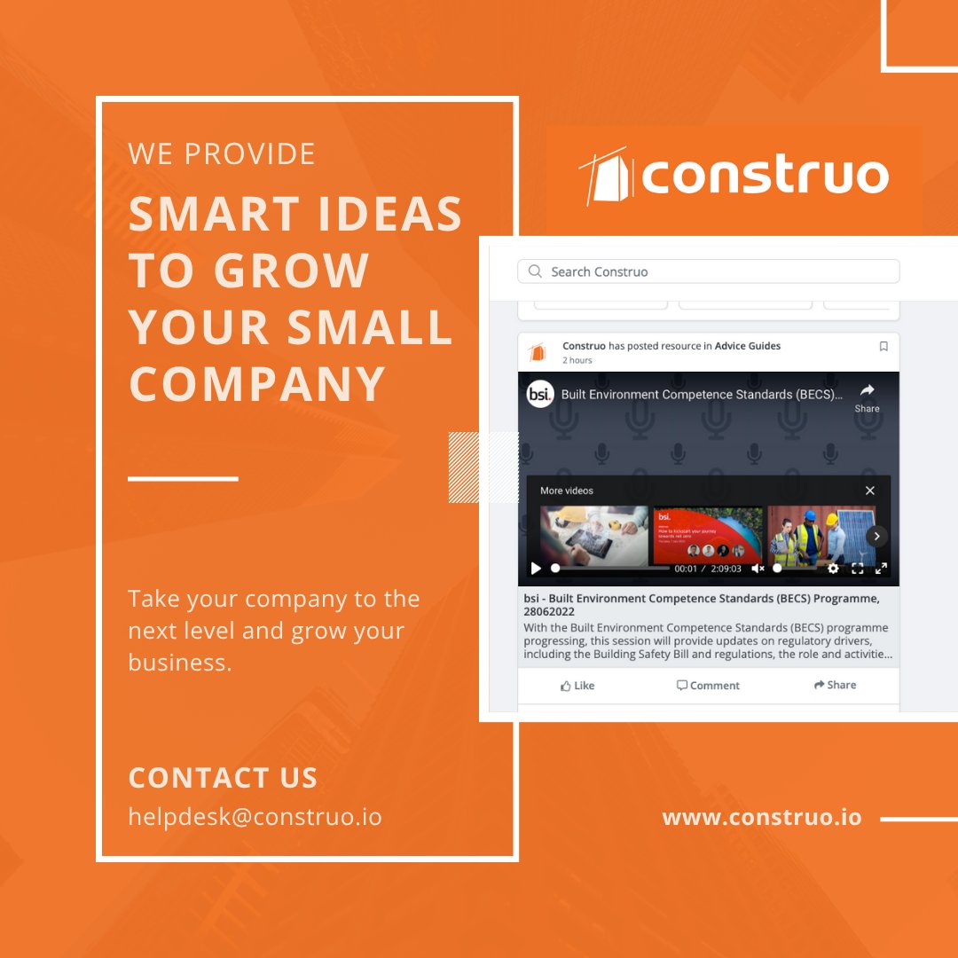 Construonetwork's tweet image. For small construction companies, every connection and opportunity counts 🚀
On Construo, you can showcase your expertise, connect with potential partners, and tap into a network of professionals across the industry.
construo.io
#Construo #ConstructionBusiness