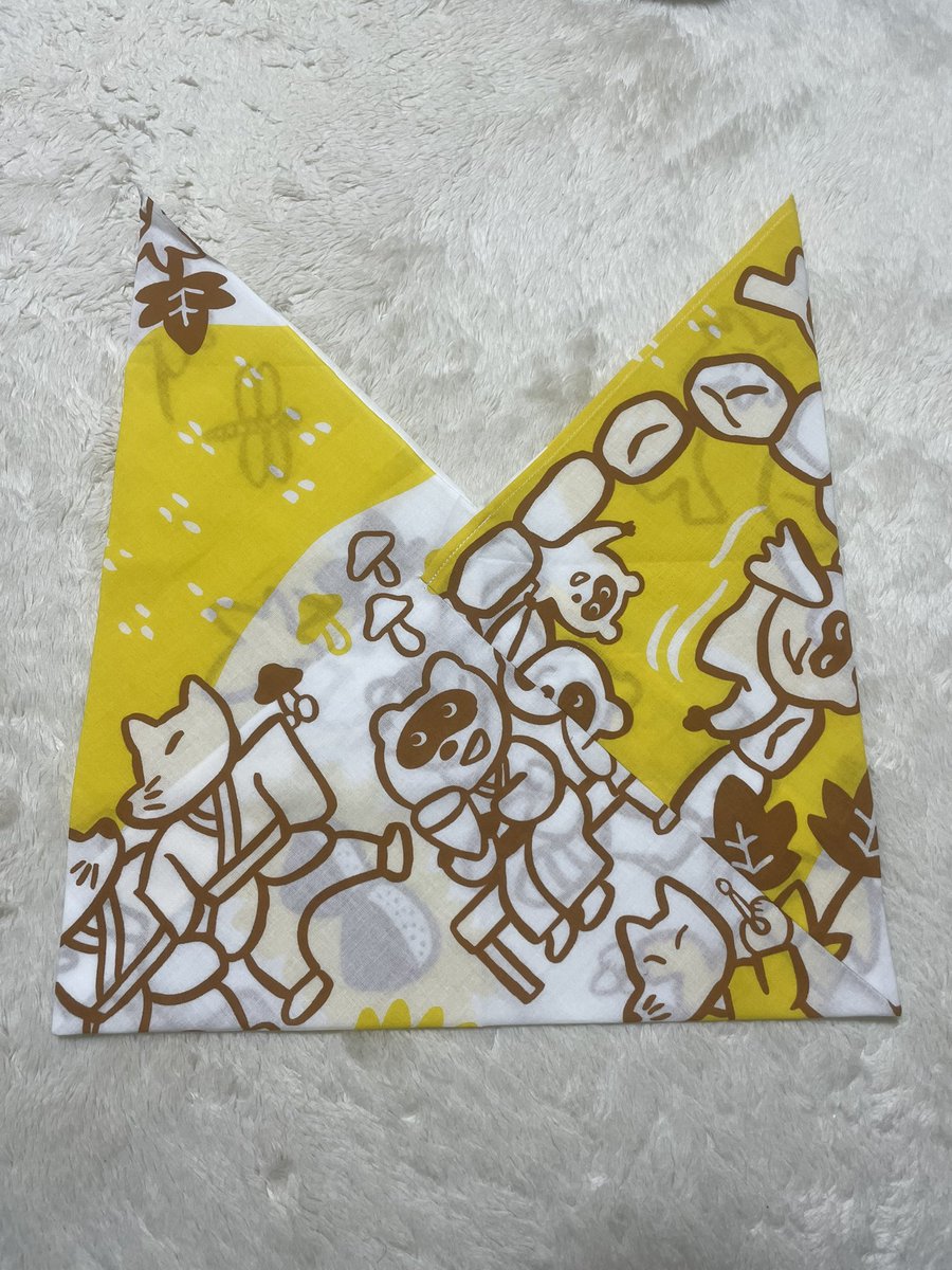 手ぬぐい工房ポスター童さま
いつも有難うございます✨
エコバッグ、お弁当入れに使います
#手ぬぐい　#ポスター童