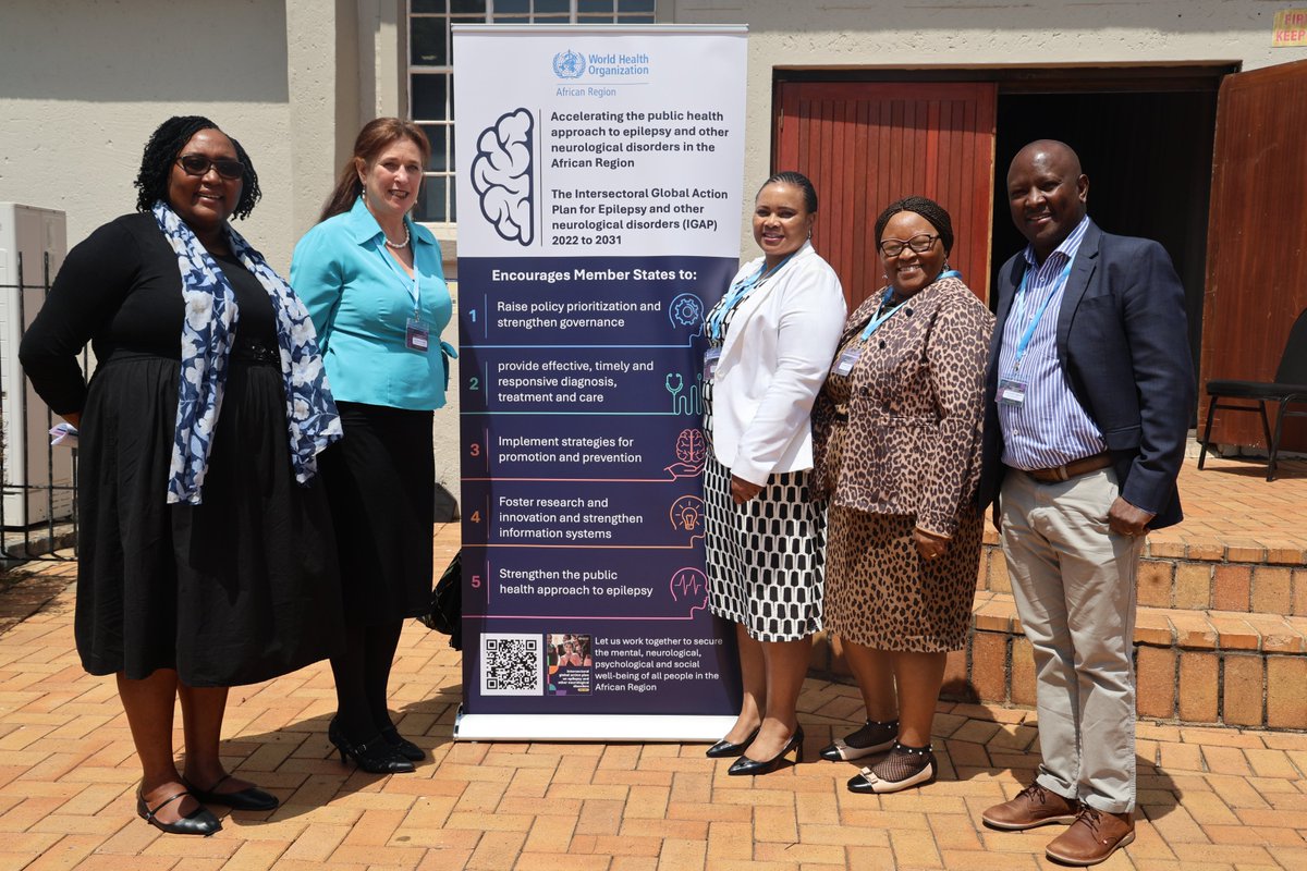 Happening Now: The sub-regional workshop to accelerate IGAP implementation strengthening diagnosis, treatment &amp; care for epilepsy &amp; neurological disorders. Over 4 million people in the African Region live with active epilepsy, many without access to needed treatment.