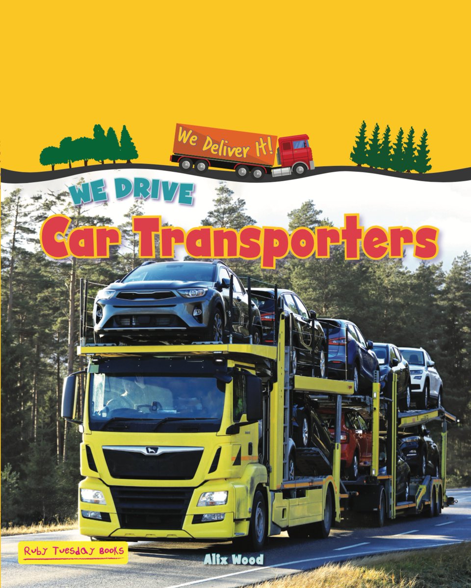 RubyTuesdayBks's tweet image. 📦🚚 From parcels to produce, the We Deliver It series takes kids behind the scenes of the drivers &amp;amp; machines that keep the world moving! Colourful photos + fun facts = perfect for curious readers who love big wheels &amp;amp; big jobs 🚛

#ChildrensBooks #ReadingForKids #KeyStage1