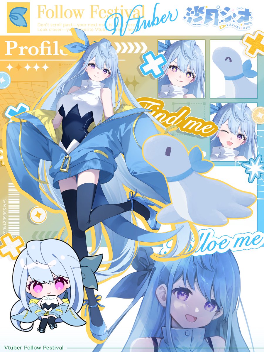 #10月のVTuberフォロー祭り ✨

　フタバスズキリュウの化石🦴
　恐竜系ドラゴンVtuber🦕⋆꙳

🅜🅨 ​ 🅕🅐🅥 
🩵 ホラーゲーム！つよつよ👻
💛 歌！楽曲の世界観を表現したい！
🩵 TRPG！ギャンブル楽しい！
💛 マダミス！推理・ミステリー！
🩵 ストプレ！演じる事が好き！