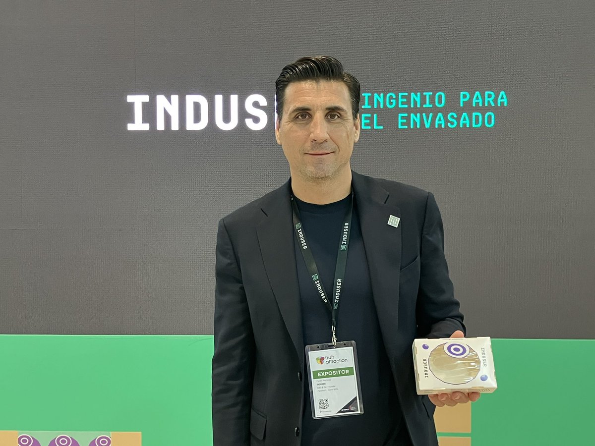 RevistaMercados's tweet photo. 🔝@induseres presenta cada año más innovaciones que aportan ahorro y valor al sector 

Pasa a conocer su máquina envasadora que a su vez monta los envases sostenibles ahorrando hasta un 30% de coste al productor pasa por el pabellón 9 https://t.co/7Z7MJ2O0xS