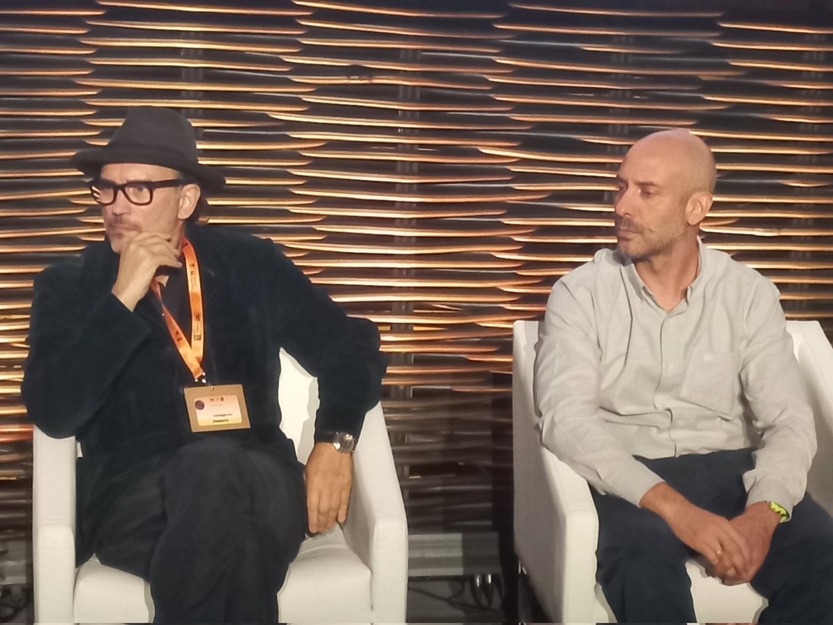 #LaFrontera con <a href="/moivich/">Clarisa Guercovich</a> y los actores Vincent Perez y Enrique Guaza presente en <a href="/iberseries/">Iberseries</a> <a href="/rtve/">RTVE</a> #iberseriesyplatinoindustria25 #somosaudiovisual