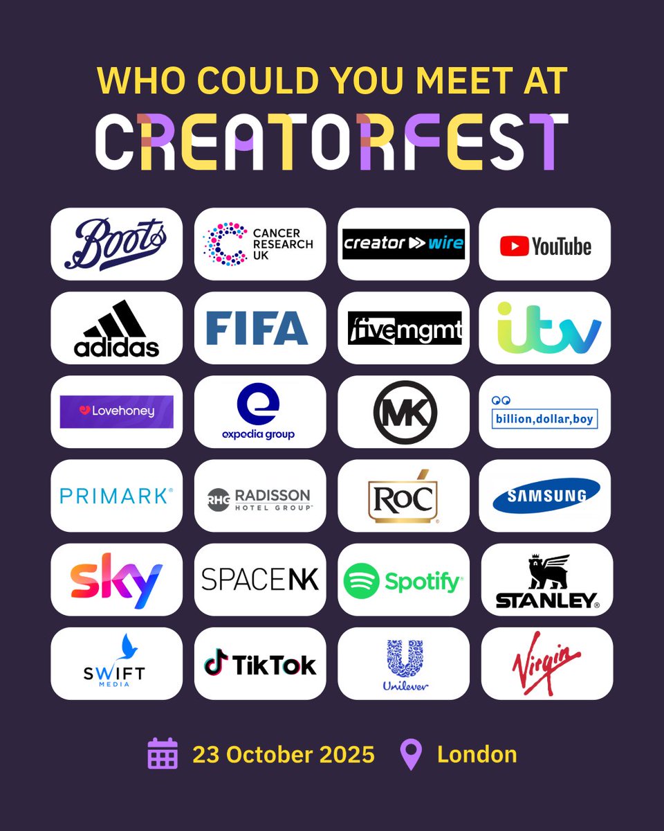 CreatorFest tweet media