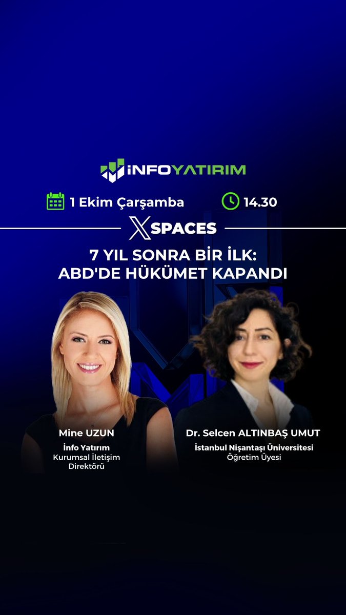 İnfo Yatırım Menkul Değerler tweet media