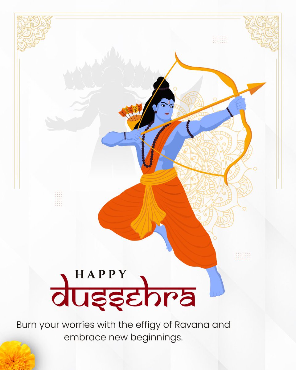 BugRaptors's tweet image. BugRaptors wishes you a victorious Dussehra! Just like good triumphs over evil, may your projects be flawless and successful. 🐞⚡

#HappyDussehra #FestivalOfVictory #TriumphOfGood #FestiveVibes #Dussehra2025
