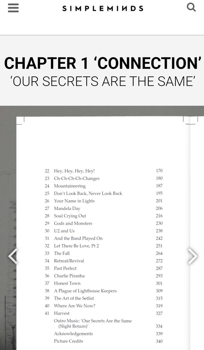 Out tomorrow: 'Our Secrets Are The Same’, the joint memoir from Jim Kerr and Charlie Burchill <a href="/simplemindscom/">Simple Minds</a> There's even an extra <a href="/U2/">U2</a> chapter. Can't wait to read it (actually, whole book) #U2