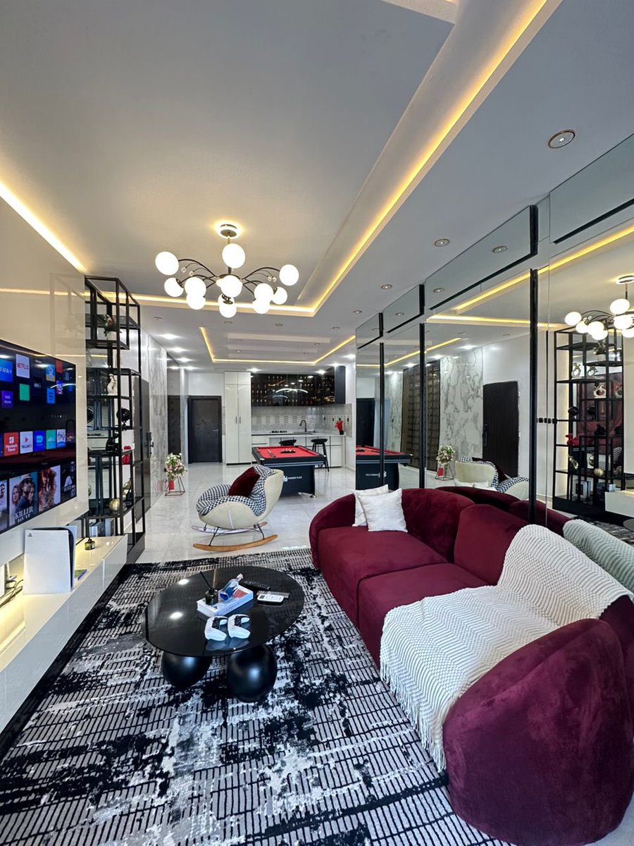 Luxe_findss's tweet photo. Available from TOMORROW

Luxury 1 bedroom with ps5

Location: Osapa London

Features:
Ps5 
24/7 light 
Dstv 
Equipped kitchen 
Clean water
#lagos #lifestyle https://t.co/dc2hOd7Bf8