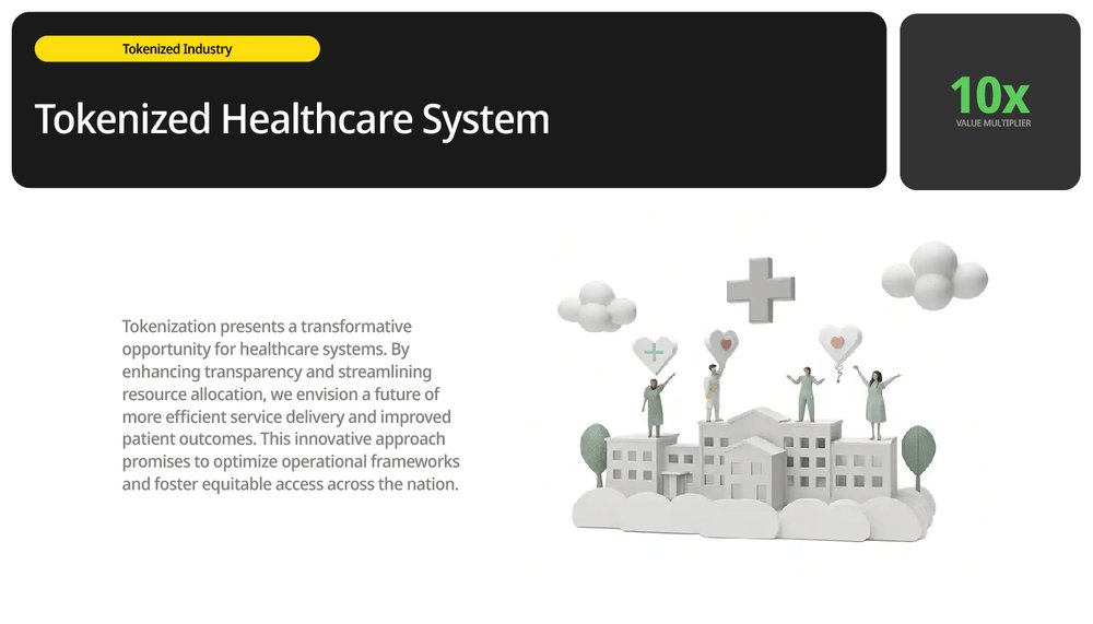 Dafcom_loxo's tweet photo. Tokenization presents a transformative opportunity for healthcare systems. By enhancing transparency and streamlining resource allocation, we envision a future of more efficient service delivery and improved patient outcomes. This innovative approach promises to optimize operational frameworks and foster equitable access across the nation.

#loxo
#rwa
#health