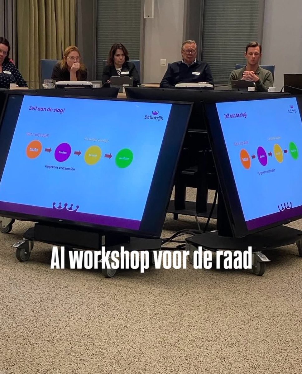 Workshop AI,
Ook raadswerk wordt
Moderner.