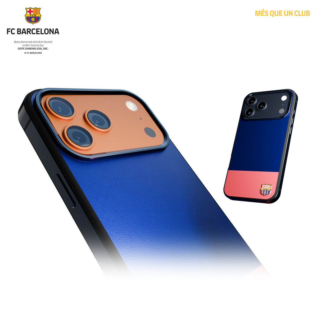 ocpcgaming's tweet image. 💪 Keep your devices as fierce as your team! Our FC BARCELONA protective cases for iPhone 17 and AirPods 4 are perfect for fans who want to showcase their passion. Grab yours today! 🎉 Explore more at: ocpcgaming.com/fcb #FCBarcelona #FanGear #TechProtection #OCPC #GITEX2025