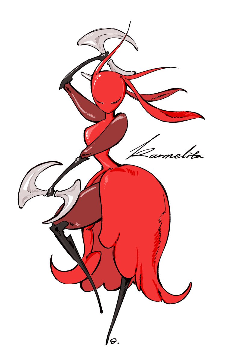 女王……!

#Silksong #Karmelita