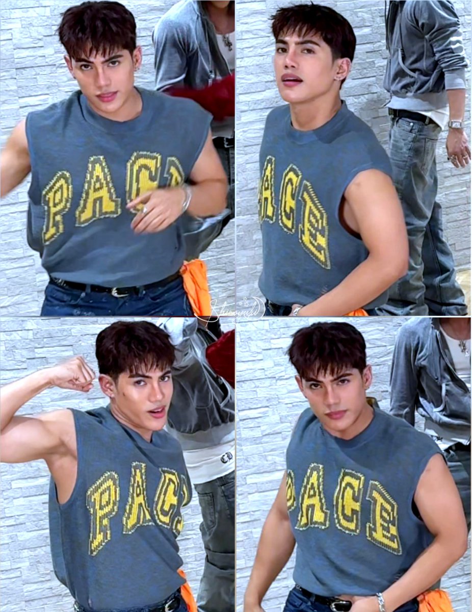 those biceps tho. hi daddy <a href="/stellajero_/">Stell Ajero</a> 💪🏻 

#SB19_STELL #SB19