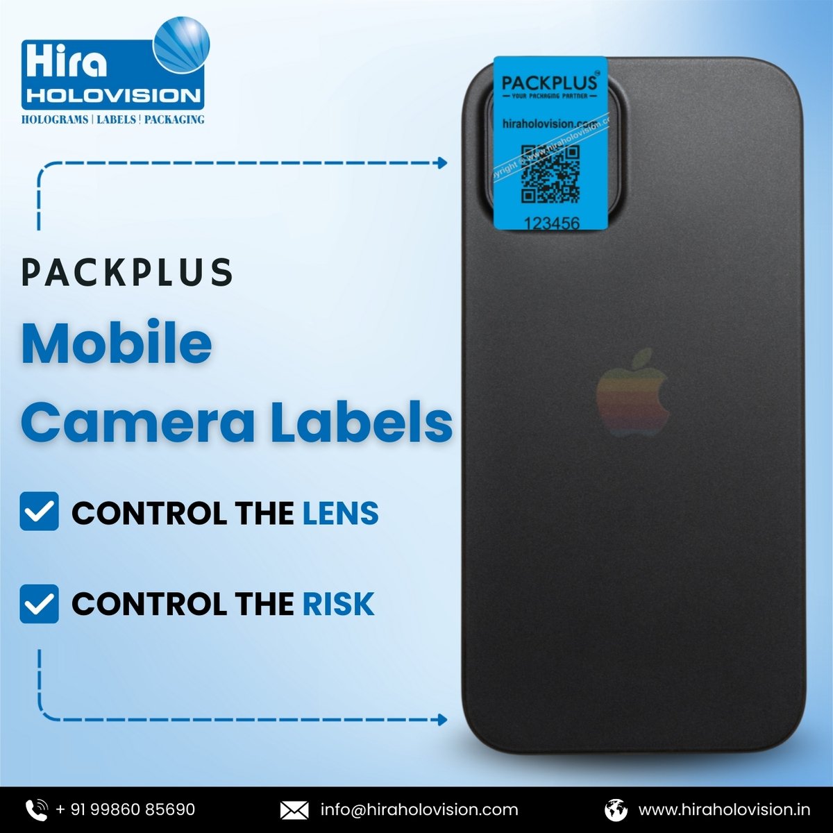 HHolovision's tweet image. Every photo leak starts with an unprotected lens. Protect yours with tamper-proof camera stickers residue-free, durable &amp;amp; customizable for total control.

Visit: hiraholovision.in/products/packp… 

#HiraHolovision #MobileCameraLabels #TamperEvident #CameraBlockStickers #SmartphoneSecurity